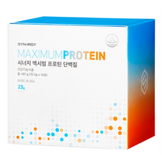 시너지 맥시멈프로틴 단백질 파우치, 1개, 497g