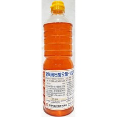 맛있는 갈릭 버터향 오일 1 태원 900ml x12개 식당용 업소용, 12개