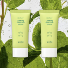 구달맑은어성초진정수분선크림 썬크림 50ml 1+1