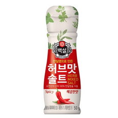 백설 허브맛 솔트 매콤한맛 50g, 95개