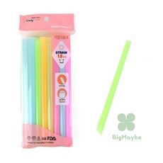 빅메이비 버블티 빨대 15P 스무디, 1개