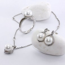 아코야진주예물세트14k8mm