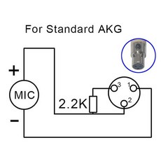 akg색소폰유선핀마이크