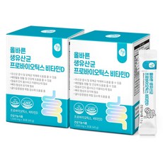 올바른 생유산균 프로바이오틱스, 2개, 60g