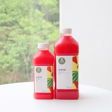 주스뮤지엄 시즌한정 착즙 과일 100% 수박주스 (500ml/1000ml), 1000ml