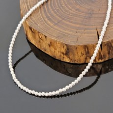 진주목걸이3mm