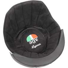 AGV X3000 치크패드 스트리트 모터사이클 헬멧 액세서리 블랙2X대, 1개