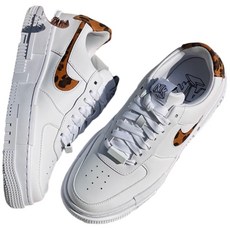 NIKE 耐吉 W AF1 Pixel SE 豹紋小白鞋