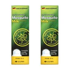 신신제약 모스키토 밀크 50mlx2개 (롤러타입(풀)) 12세 이상, 50ml, 2개