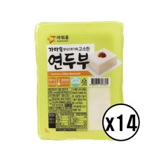 아워홈 연두부 250g, 14개