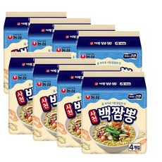 농심 사천백짬뽕 봉지면 94g, 480개