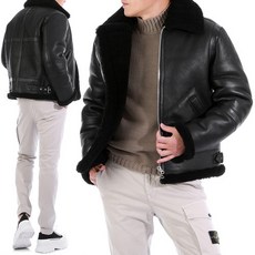 아크네 20FW B70077 에비에이터 무스탕 자켓