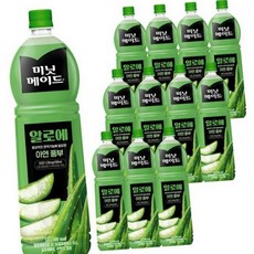 미닛메이드 알로에 펫 1.5L 12개 음료, 1개