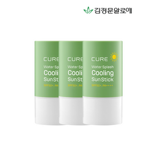 큐어(뷰티)큐어 쿨링 선스틱 23g 3개