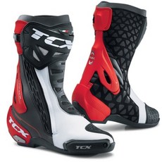 TCX RT-RACE BOOTS 레이싱 부츠 BLACK-WHITE-RED, 블랙-화이트-레드