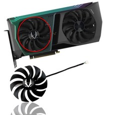 그래픽 카드 쿨러용 Dotodo 100M GAA8S2U 4핀 12V 0.45AR RTX 3070 GPU 팬 Zotac Gaming AMP Holo 교체그래픽 팬B Marke 6, Grafikkartenlüfter-A, 1개