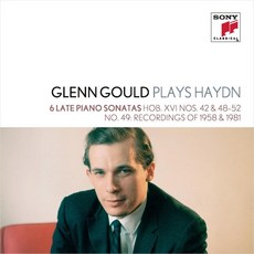 (수입2CD) Glenn Gould - Haydn 6 Late Piano Sonatas No.42 48-52 (하이든 6개의 후기 소나타), 단품