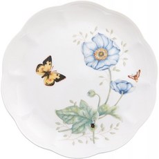 Lenox Butterfly Meadow Monarch 악센트 플레이트 : 샐러드 플레이트 : 주방 및 식당, 1, 1