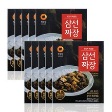 청정원 삼선짜장 180gX10개, 180mg, 10개