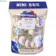 코스트코 일드 프랑스 미니 브리 치즈 25g x 10개입 개별포장 보냉배송