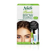 [미국] Nad's' Eyebrow Shaping Kit - Eyebrow Pencil + Eyebrow Shaper - Facial Hair Removal For Women -, 단일상품, 단일상품