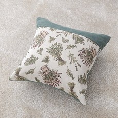 꽃무늬소파쿠션