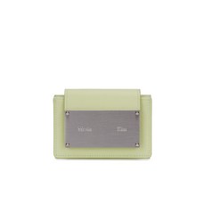 국내매장판 마뗑킴 아코디언 카드지갑 ACCORDION WALLET IN LIGHT GREEN