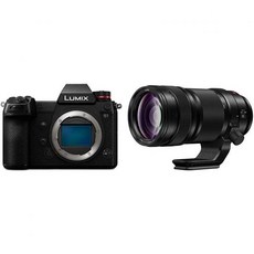 파나소닉 LUMIX S1 풀프레임 미러리스 카메라 24.2MP MOS 고해상도 센서 24105mm F4 L마운트 S시리즈 렌즈 4K HDR 비디오 및 3.2인치 LCD DCS1