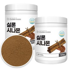 첨가물없는 실론 시나몬 계피 분말 가루 파우더 식약처 HACCP 인증, 120g, 2개