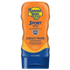 Banana Boat 바나나보트 스포츠 선스크린 로션 4oz SPF 100 118ml