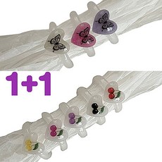 아크릴큐빅반지