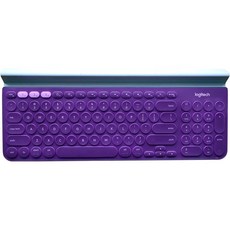 Leze - Logitech K780 멀티 디바이스 무선 키보드용 Ultra Thin Silicone Laptop Keyboard 커버 피부 보호기 - 보라색: 컴퓨터, 1, 단일옵션