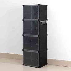 투명 도어형 신발장 8단 40X127CM 투명신발장 현관수납장, 본상품선택, 1