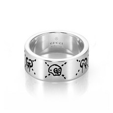 구찌 GUCCI 구찌주얼리 YBC455318001 (455318 J8400 0701) 실버 고스트링 해골반지