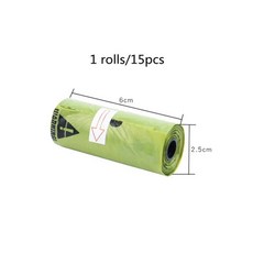휴대용 강아지 똥 가방 디펜서 거치대 모양 쓰레기 자루 케이스, 2.1 rolls