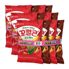 꼬깔콘 고소한맛 6팩+군옥수수 6팩 (총 40g 12팩) 롯데웰푸드, 6팩