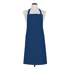 sp 해외 12월 KAF by HIC Twill Chef Bib Apron 27 by 34 Royal Bl +앞치마, saleoop 땜납