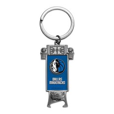 Rico Industries NBA Basketball Chicago Bulls 조각 병따개 키체인 - 훌륭한 선물 아이템, 댈러스 매버릭스, 1.25 x 3.75, 달라스 매버릭스