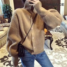 헤레이스 하이넥가디건 CHF20FW309