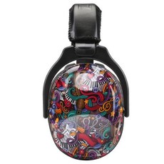 ZOHAN 수비수 청력 보호 만화 아이 안전 귀 Muffs 귀마개에 대한 소음 감소 조절, Musical Note, 1개