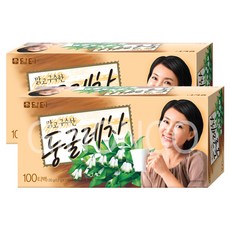 [향기좋은날] 담터 맑고 구수한 둥글레차 100T 무배, 1.2g, 100개입, 2개