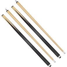 나무 당구장 큐 스틱 어린이 하드우드 당구 스틱을 위한 짧은 풀 13mm 글루온 팁 2개 세트, 48 Set of 2