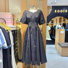 에고이스트 레이스업볼륨소매원피스/EQ2WO069