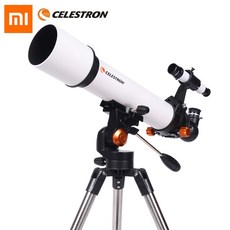 원래 샤오미 CELESTRON HD 줌 굴절 천문 망원경 80mm 구경 레드 닷 파인더 고배율 단안|단극 /양극|, 1개, AZ50070