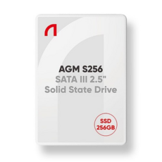 앱코 AGM S256 SATA3 SSD 화이트 100 x 70 x 7 mm 250G 화이트, ABKOAGMS256G, 256GB
