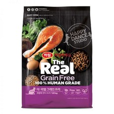 하림펫푸드 고양이 사료 (더리얼 캣 그레인프리 크런치 연어 시니어 1.6kg) 1022058, 1.6kg, 1개