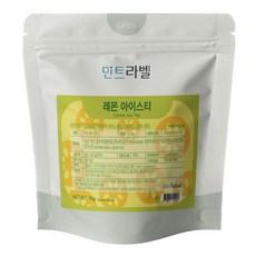 민트라벨 레몬 아이스티 1kg 1박스 12개