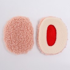 딱풀 딱풀이 귀마개 끈없는 방한 귀따숩개 운동용 귀도리개 귀안아픈, E
