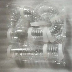 U 5cm 용품 파이프라인 세트 DIY 리모델링 액세서리 터널 외부 스포츠 햄스터 Diam 튜브 케이지 파이프 미로, White, 1개