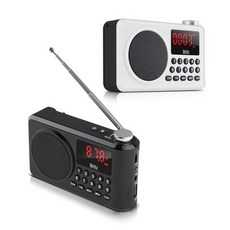 브리츠 포터블 라디오 블루투스 스피커 BZ-LV990, 상세설명 참조, 블랙